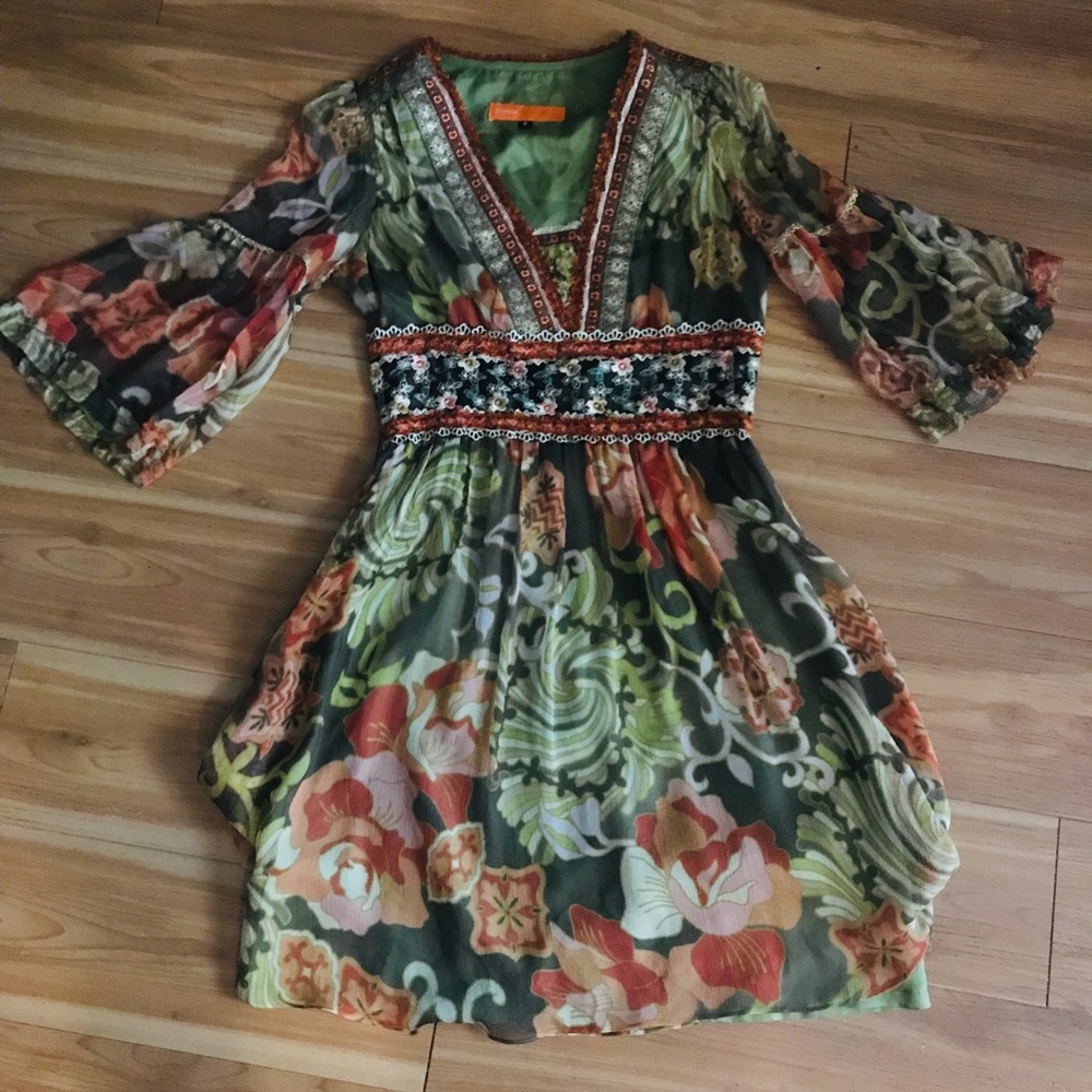 🔮✨ Vintage Cynthia Steffe Boho/Gypsy Dress